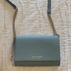 Kate Spade Cedar Street Blue Saffiano Leather Cross-body Handbag